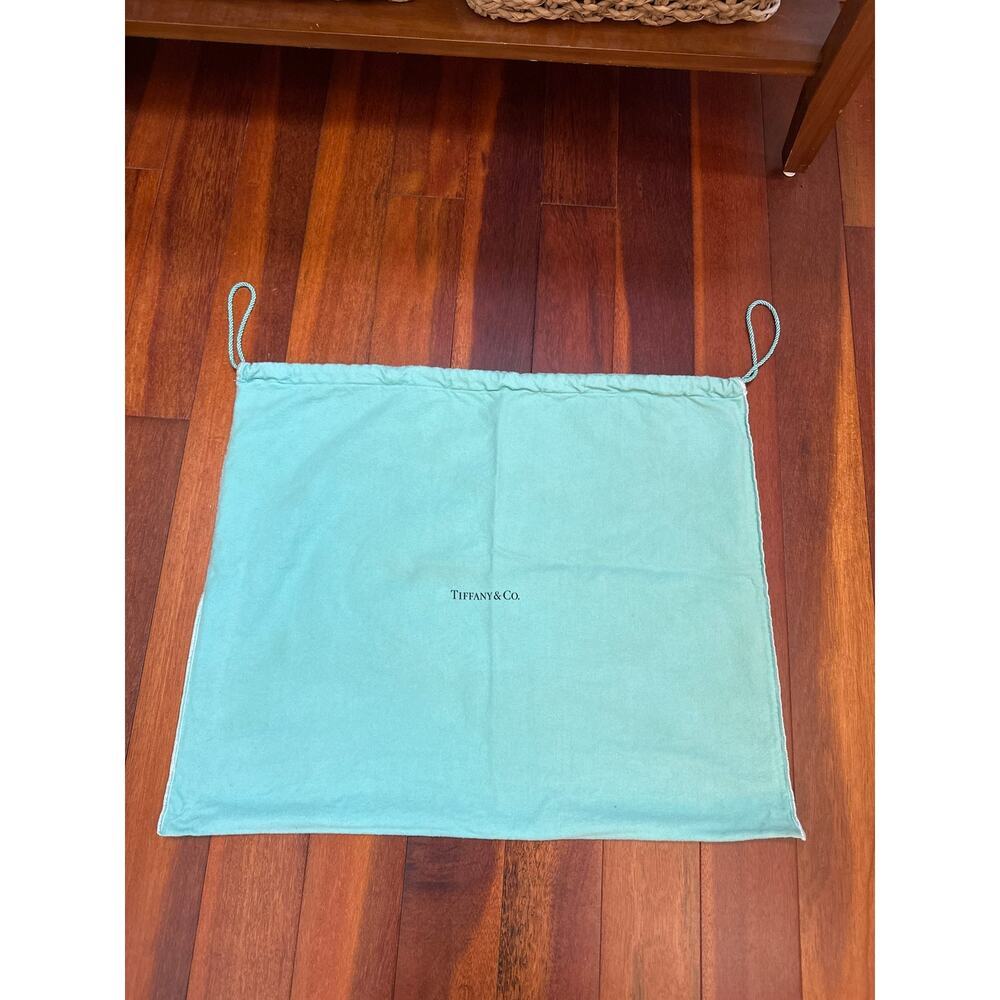 TIFFANY & CO Tiffany Blue Flannel Dust Cover Bag Large 22.5" x 18.5"